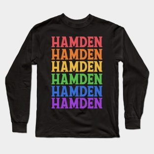 HAMDEN COLORFUL CHRISTMAS Long Sleeve T-Shirt